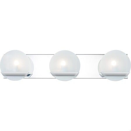Quoizel Tyleigh 3-Light Polished Chrome Vanity Light PCTYL8624C